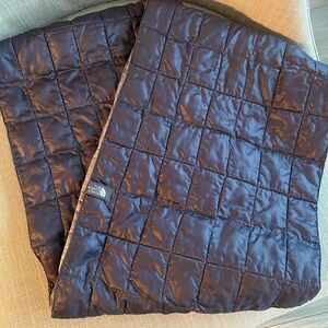 The North Face Purple/Grey Quilted Scarf